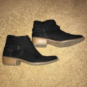 Just Fab black booties.